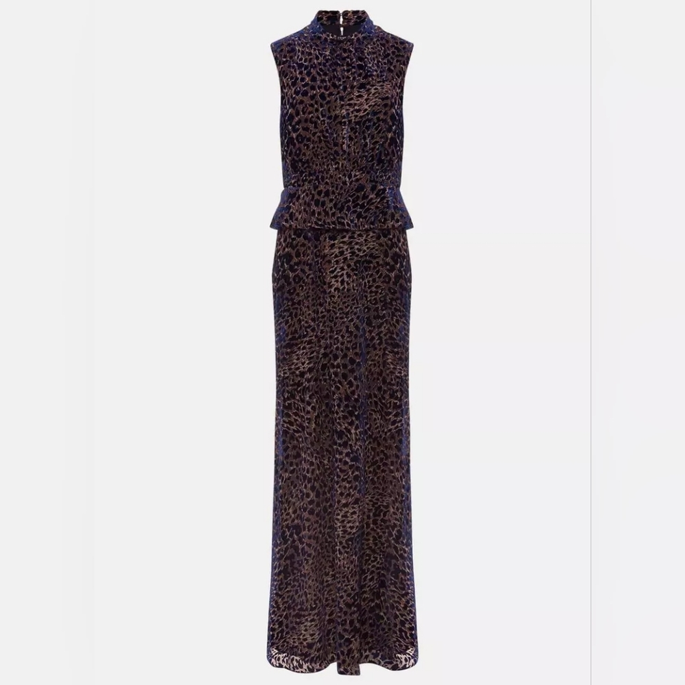 NWT PHASE EIGHT | $340 Catalina Velvet Cocktail Dress - Picture 3 of 10